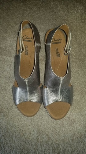 clarks women's helio float wedge sandal